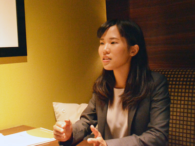 アデコグループ「CEO for One Month」2015年グローバル代表　久乗亜由美さん